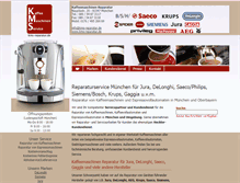 Tablet Screenshot of kms-reparatur.de